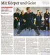 Sächsische Zeitung über das Kara-Ho Kempo Karate in Dresden